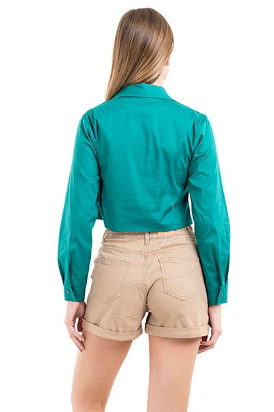 Camisa Crop Manga Larga sold by Shasa product image thumbnail 4