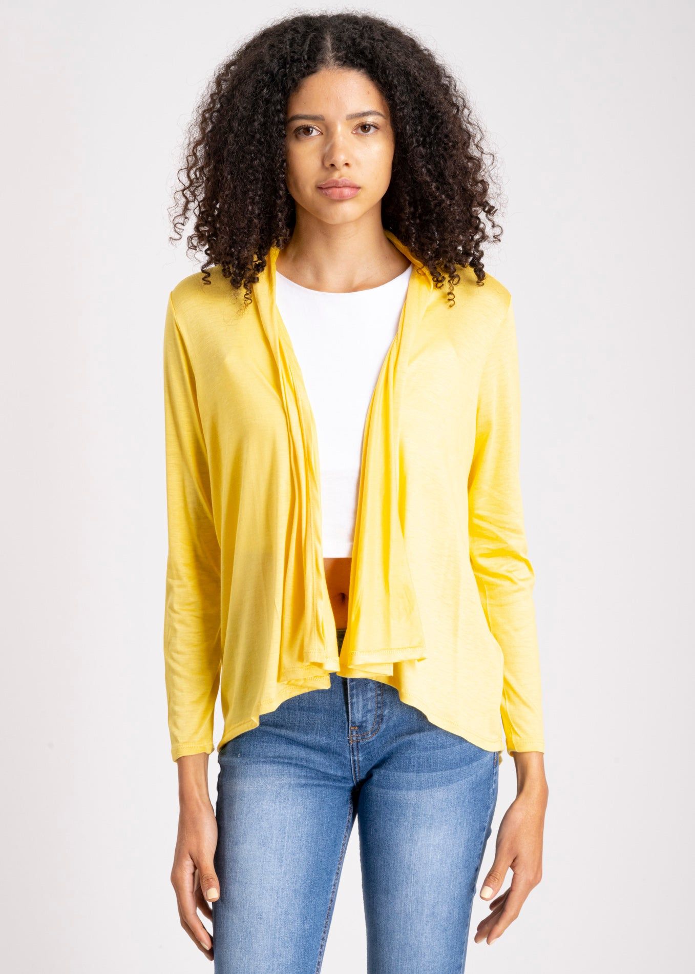 Cárdigan liso cascada frontal sold by Shasa product image thumbnail 2