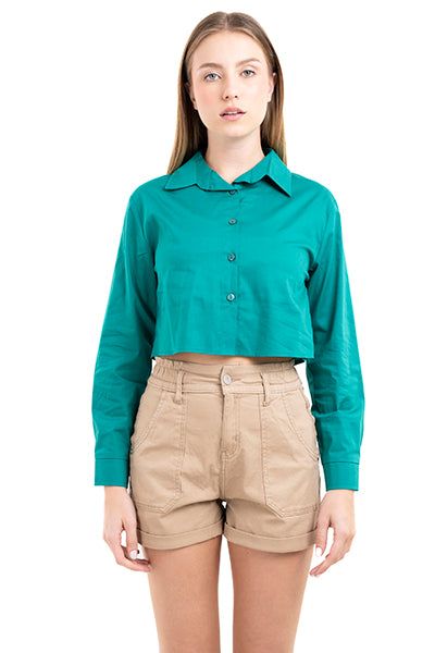 Camisa Crop Manga Larga sold by Shasa product image thumbnail 2