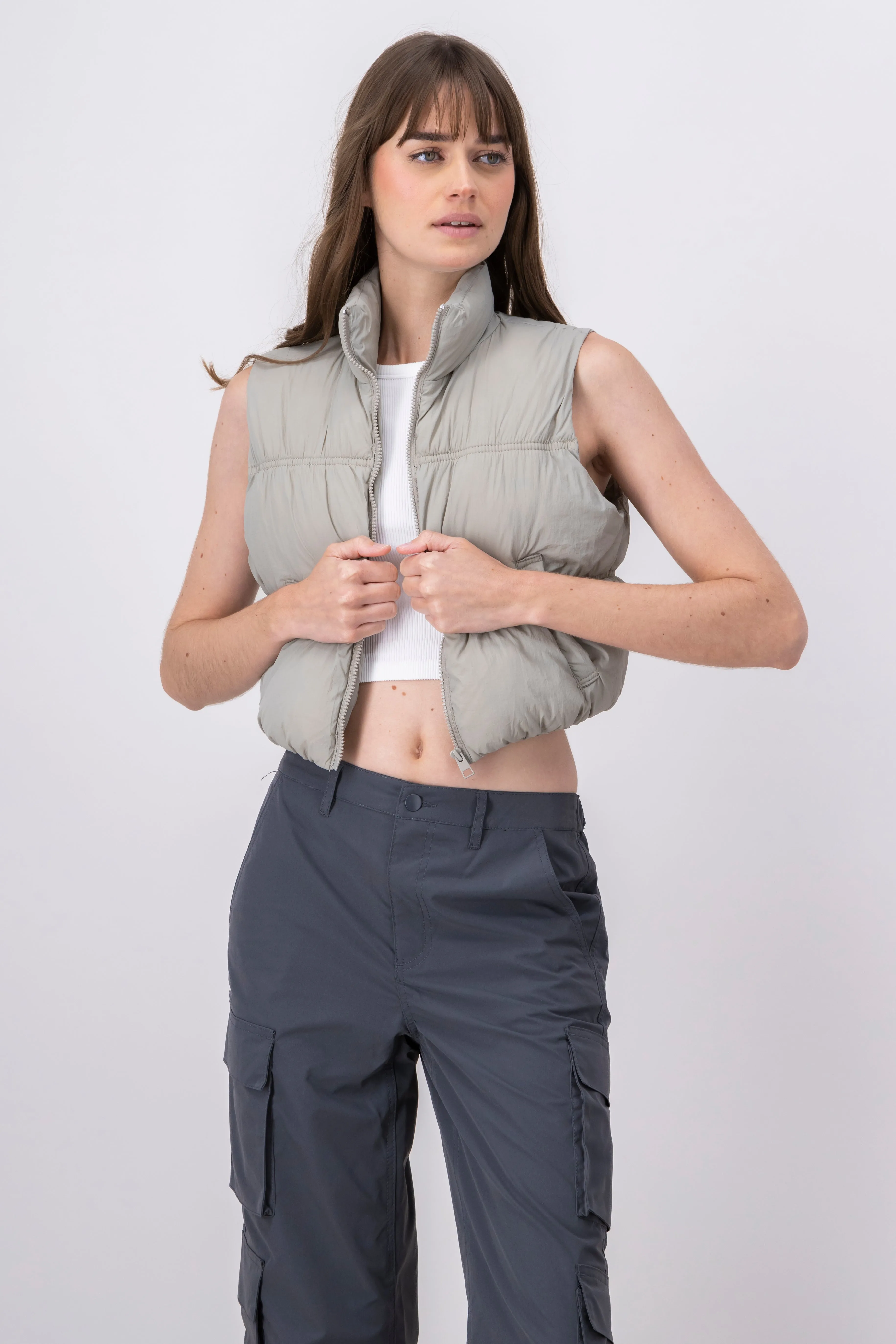 Chaleco Capitonado Liso sold by Shasa