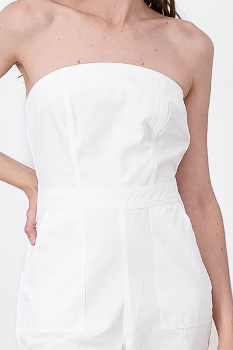 Jumpsuit strapless cargo sold by Shasa product image thumbnail 5