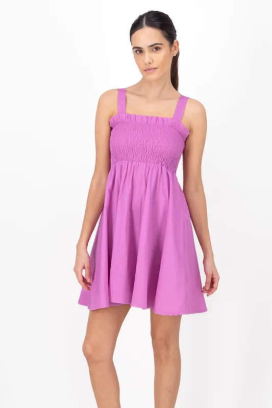 Vestido mini tirantes ligas sold by Shasa