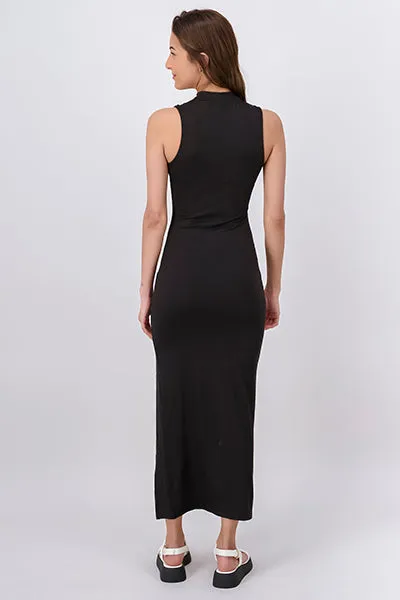 Vestido maxi bodycon cuello alto sold by Shasa product image thumbnail 4