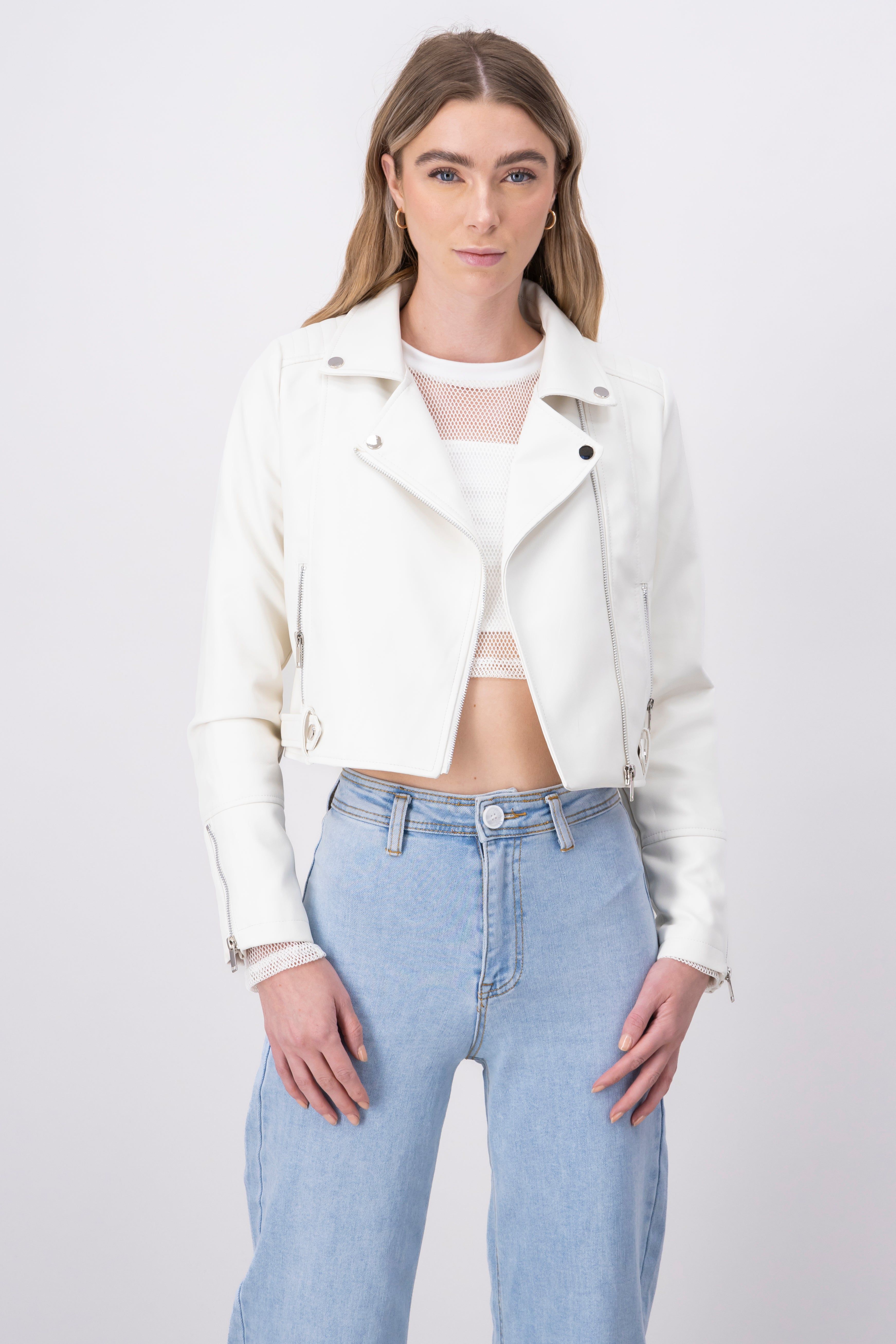 Chamarra biker efecto piel sold by Shasa product image thumbnail 2