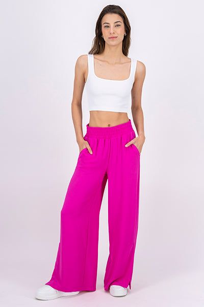 Pantalón Amplio Liso sold by Shasa