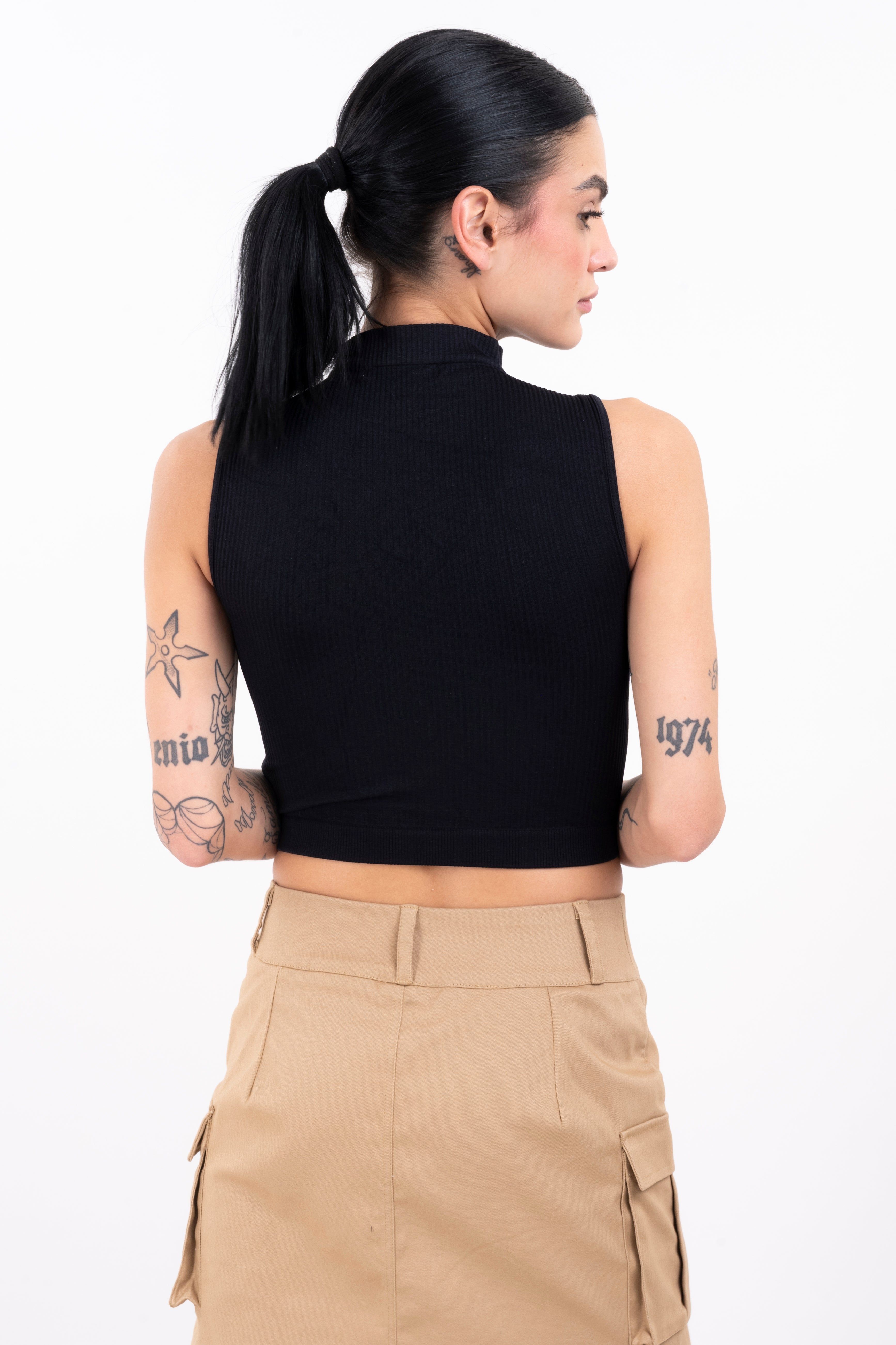 Top seamless cuello alto sold by Shasa product image thumbnail 4