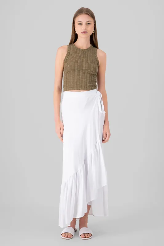 Falda maxi envolvente sold by Shasa