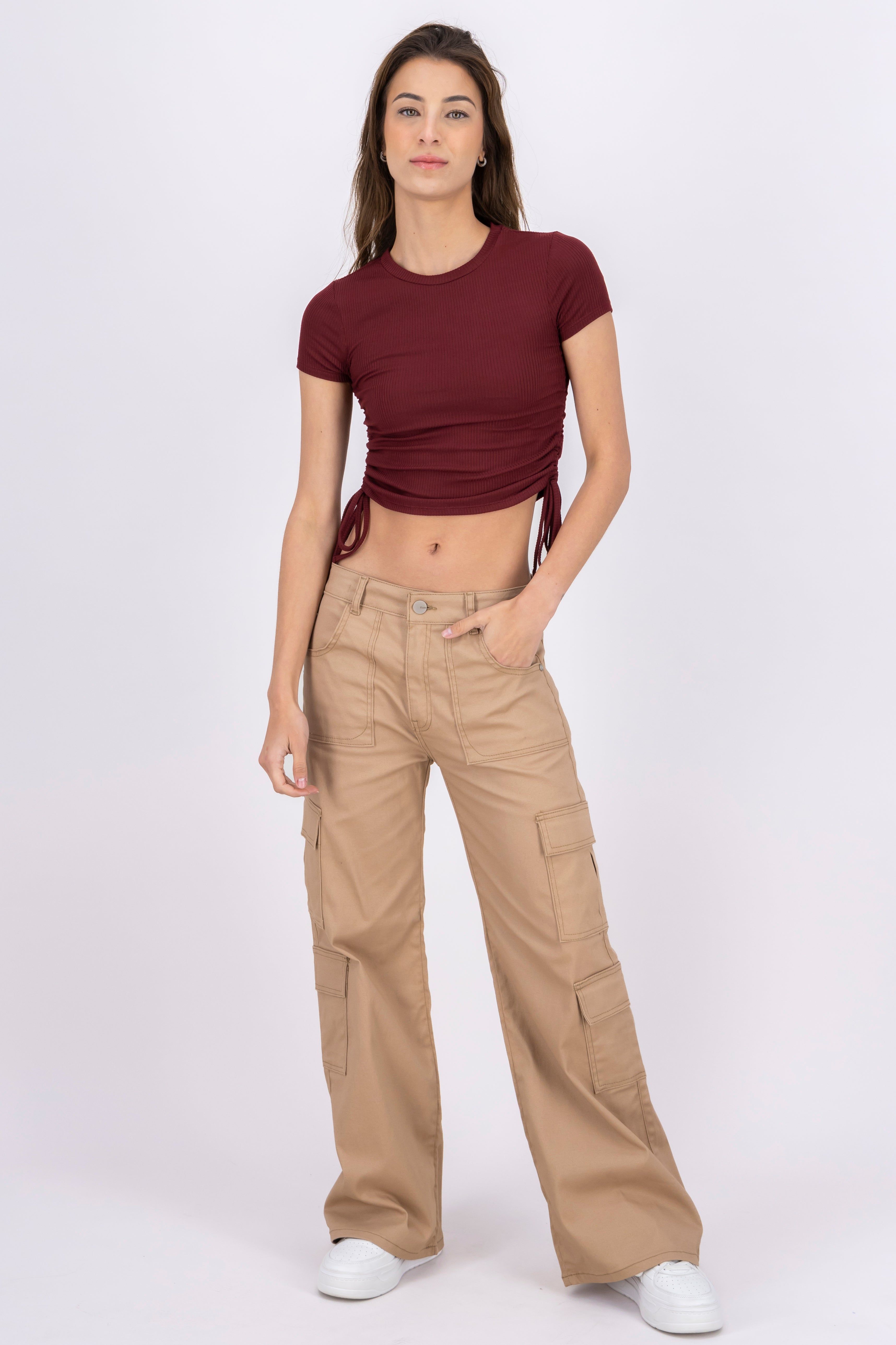 Jeans Straight 4 Bolsillos Laterales sold by Shasa