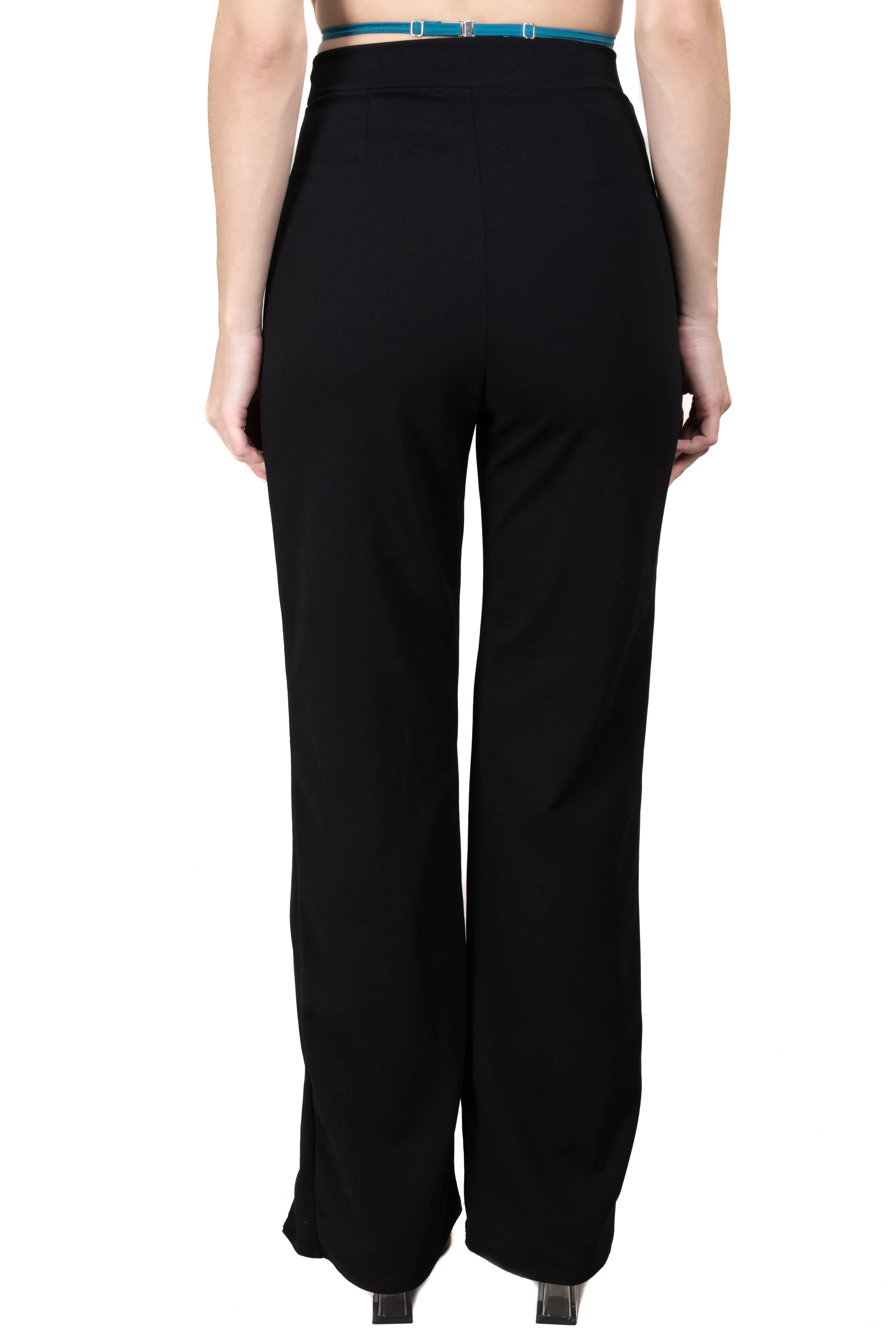 Pantalón recto abertura brillos sold by Shasa product image thumbnail 4