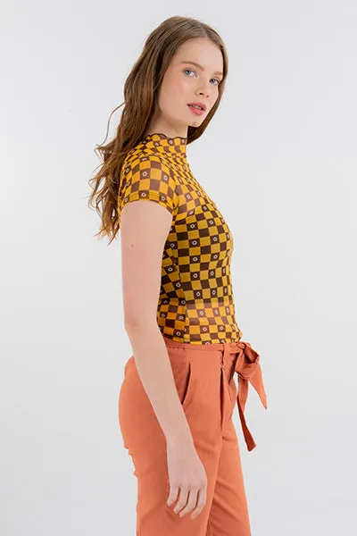 Top mesh cuadros flores sold by Shasa product image thumbnail 3