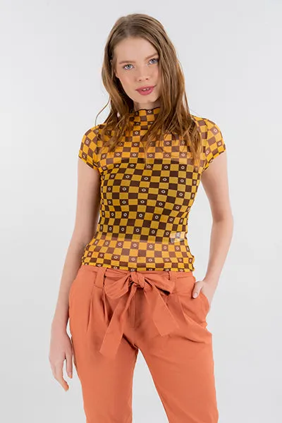 Top mesh cuadros flores sold by Shasa product image thumbnail 2