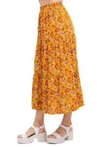 Falda Maxi Estampado Flores sold by Shasa
