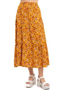 Falda Maxi Estampado Flores sold by Shasa