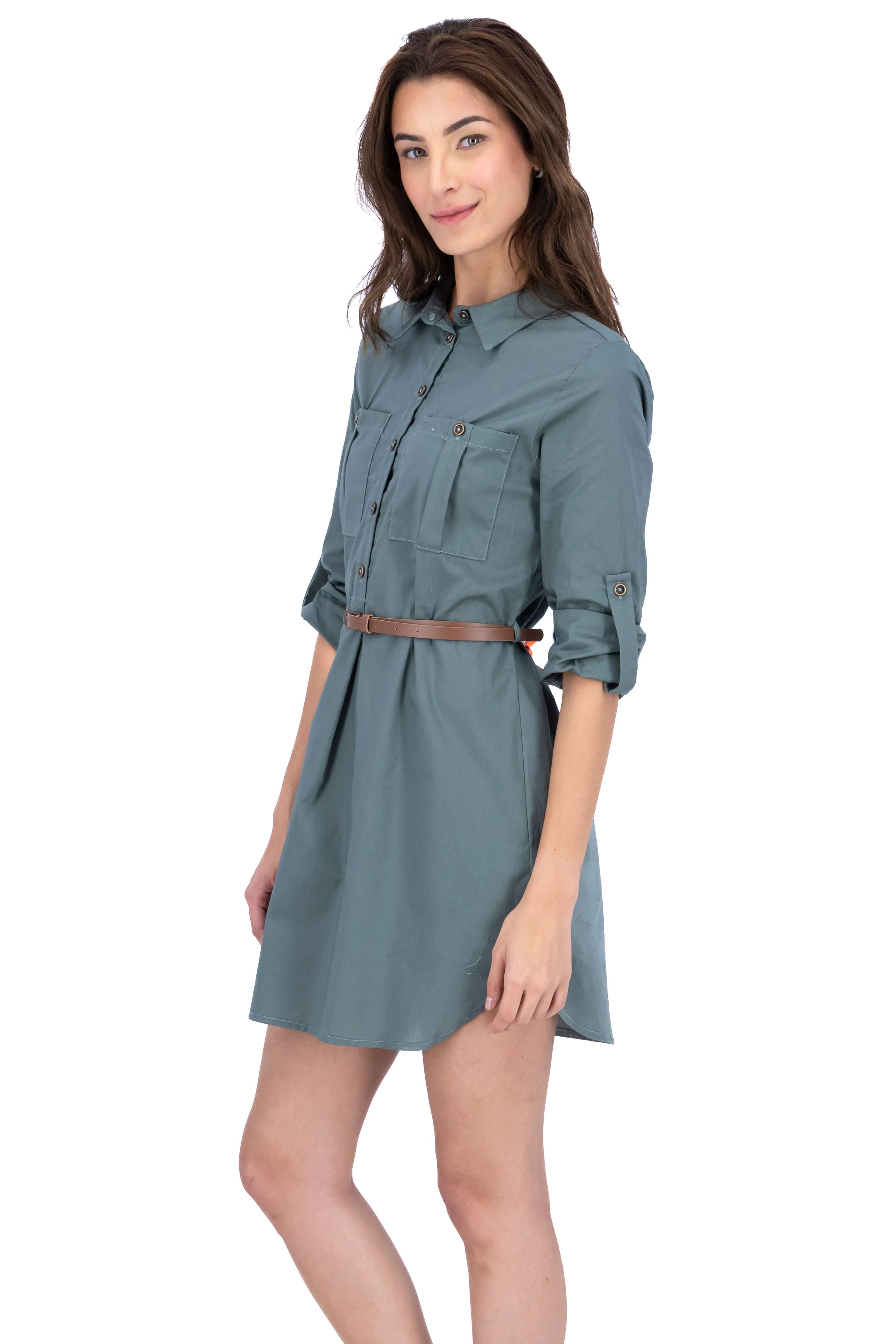 Vestido camisero detalle bolsas sold by Shasa product image thumbnail 3