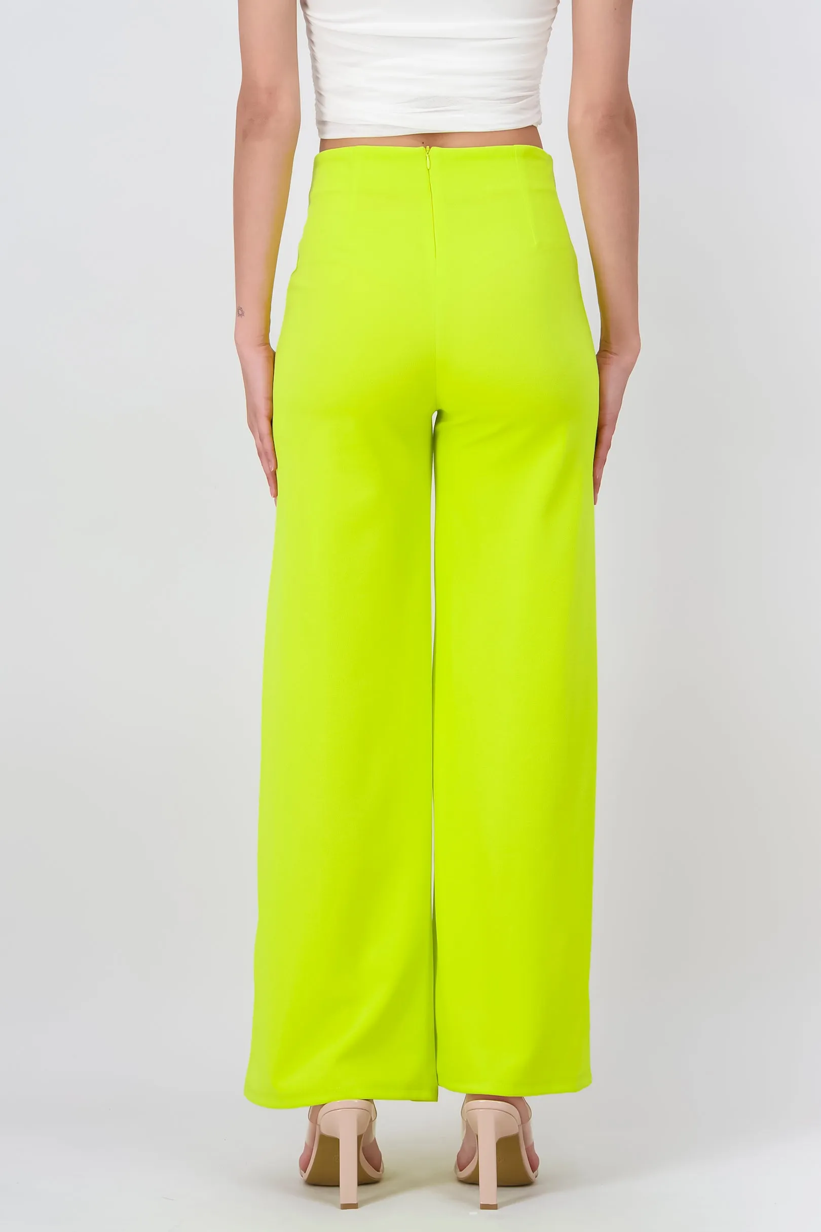 Pantalón Wide Leg Cintura Alta Costuras sold by Shasa product image thumbnail 4