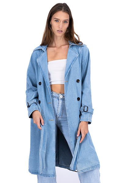 Gabardina De Mezclilla sold by Shasa