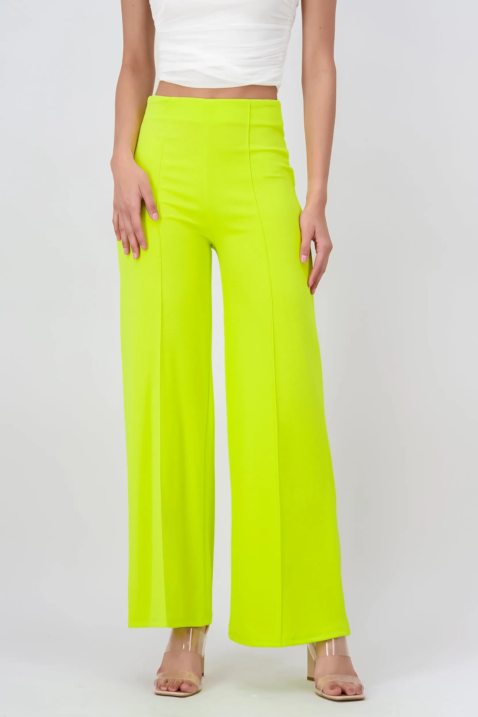 Pantalón Wide Leg Cintura Alta Costuras sold by Shasa product image thumbnail 2