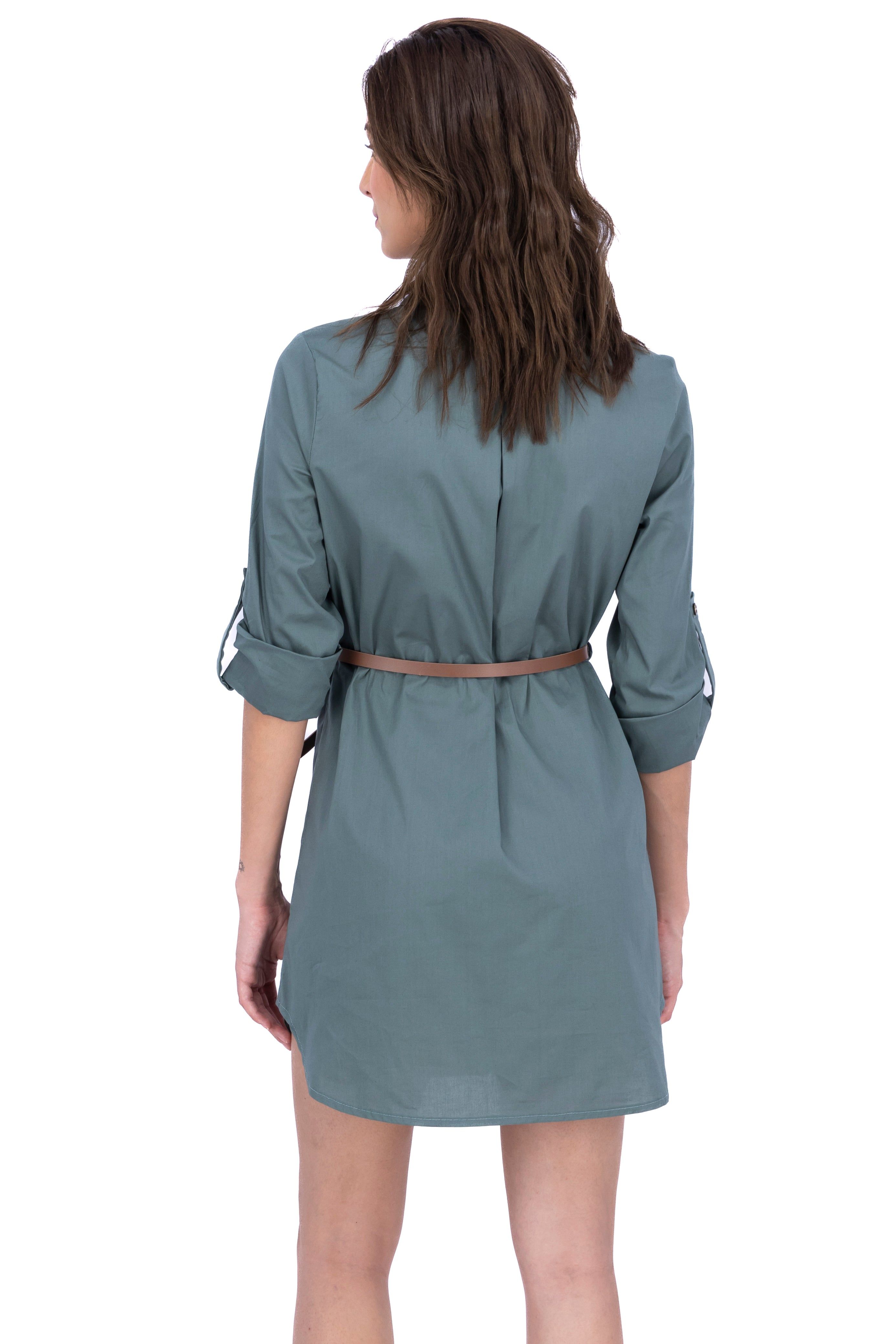 Vestido camisero detalle bolsas sold by Shasa product image thumbnail 4