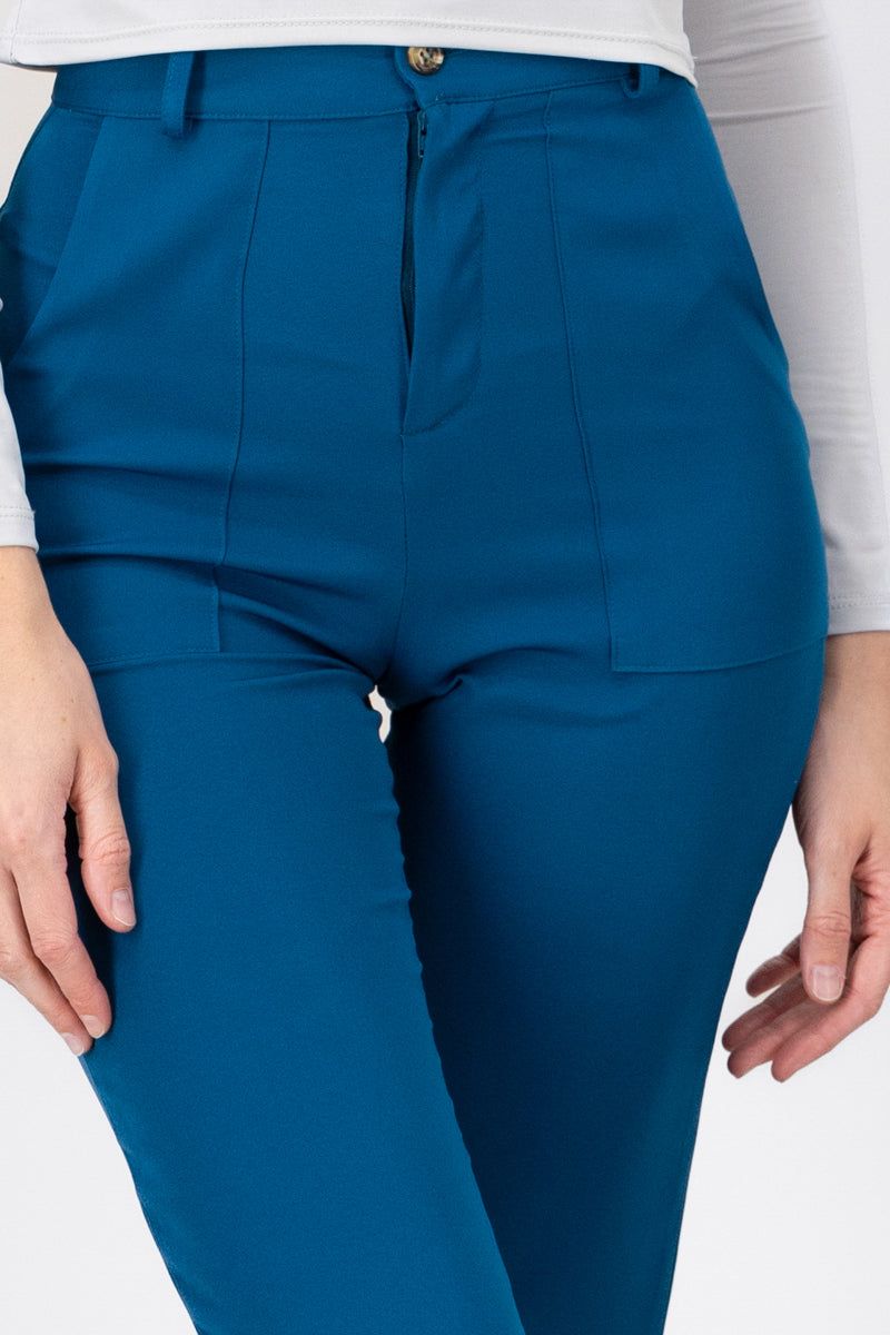 Pantalón Cintura Alta Capri Bolsas sold by Shasa product image thumbnail 5