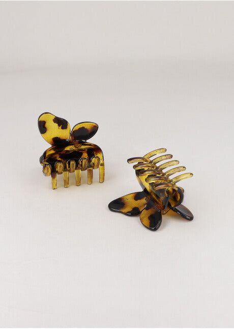 Set 2 piezas pinza midi mariposa sold by Shasa product image thumbnail 2