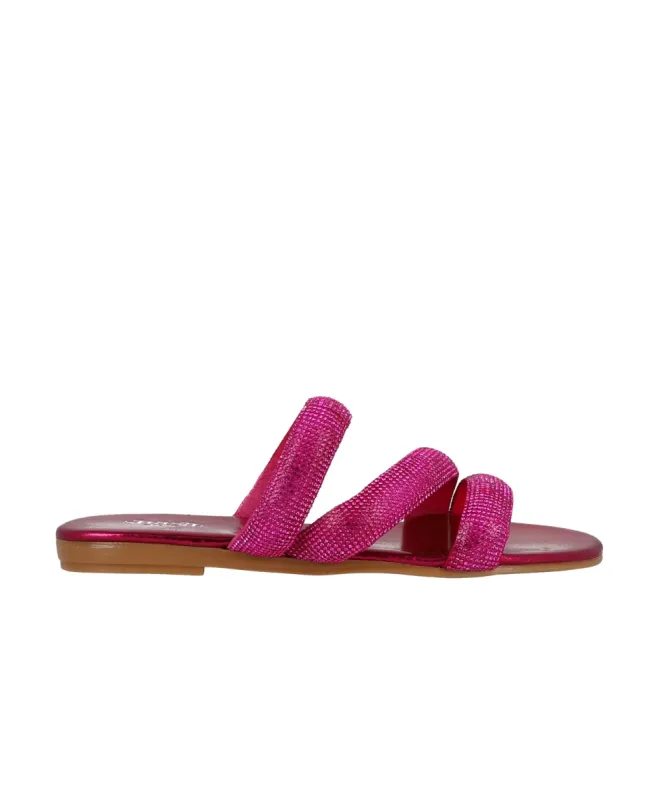 Sandalias Triple Tira Brillos sold by Shasa