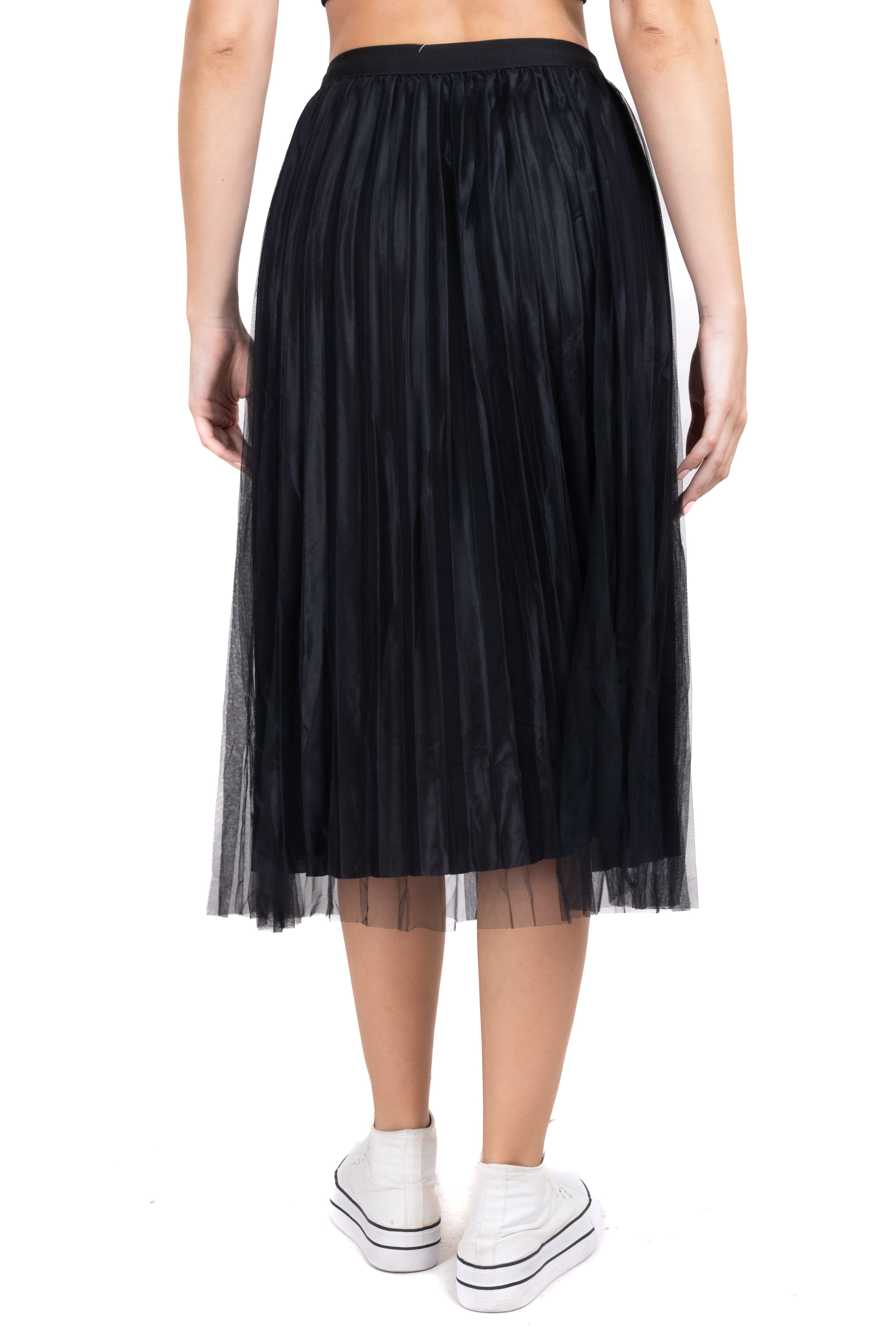 Falda Midi Plisada Mesh sold by Shasa product image thumbnail 4