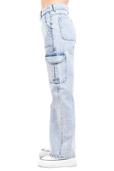 Jeans straight cargo sold by Shasa product image thumbnail 3