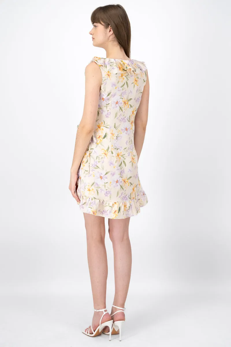 Vestido Corto Con Olanes Estampado Flor Hypsters sold by Shasa product image thumbnail 4