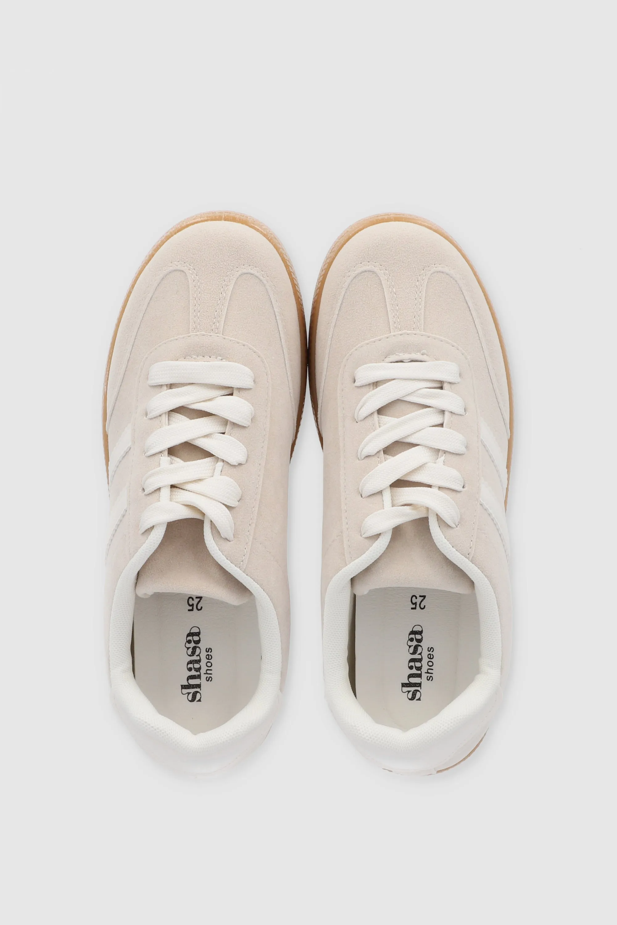 Tenis casual rayas punta suede sold by Shasa product image thumbnail 3