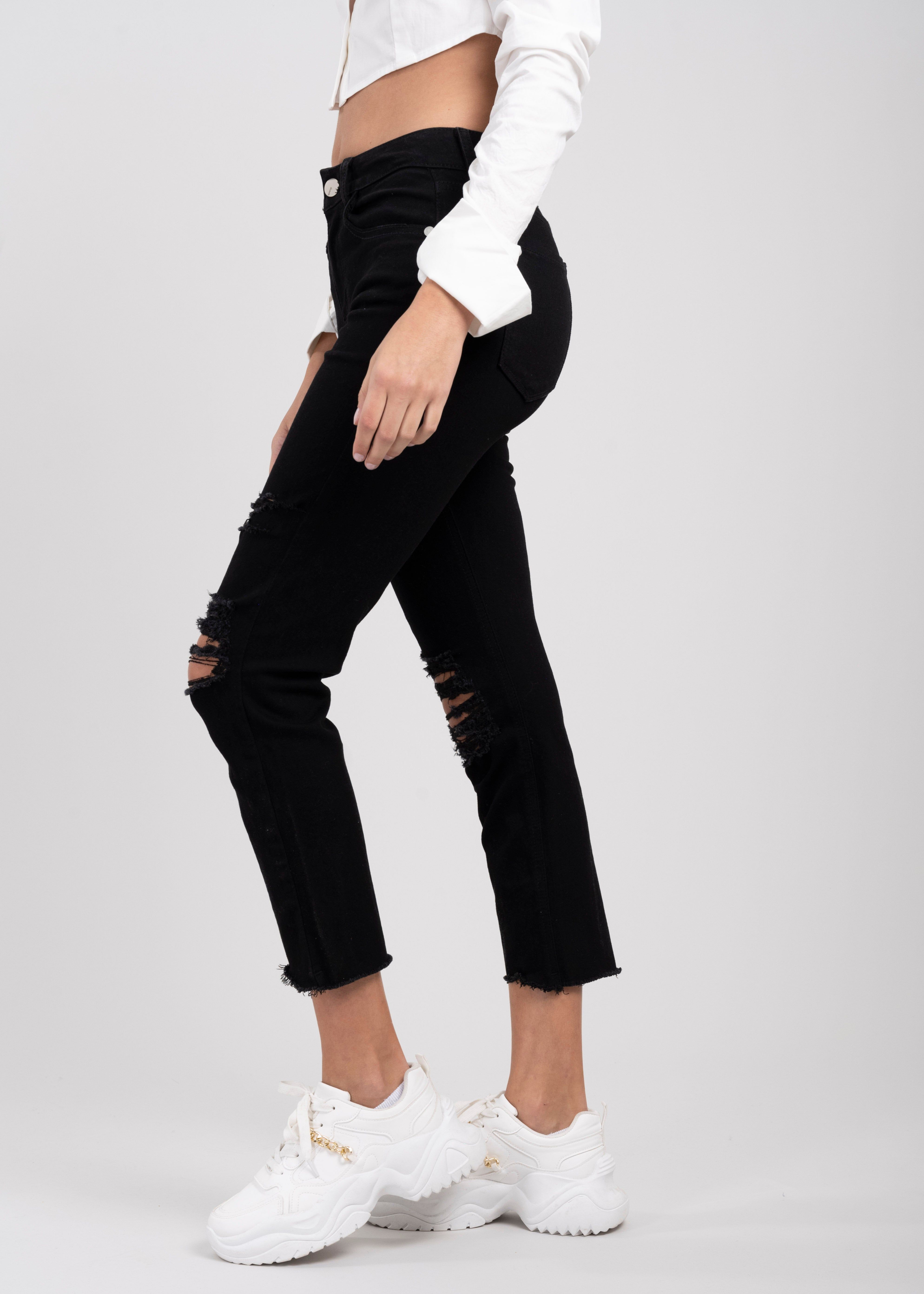 Jeans skinny destrucciones sold by Shasa product image thumbnail 3