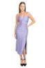 Vestido maxi cruzado tirantes brillos sold by Shasa