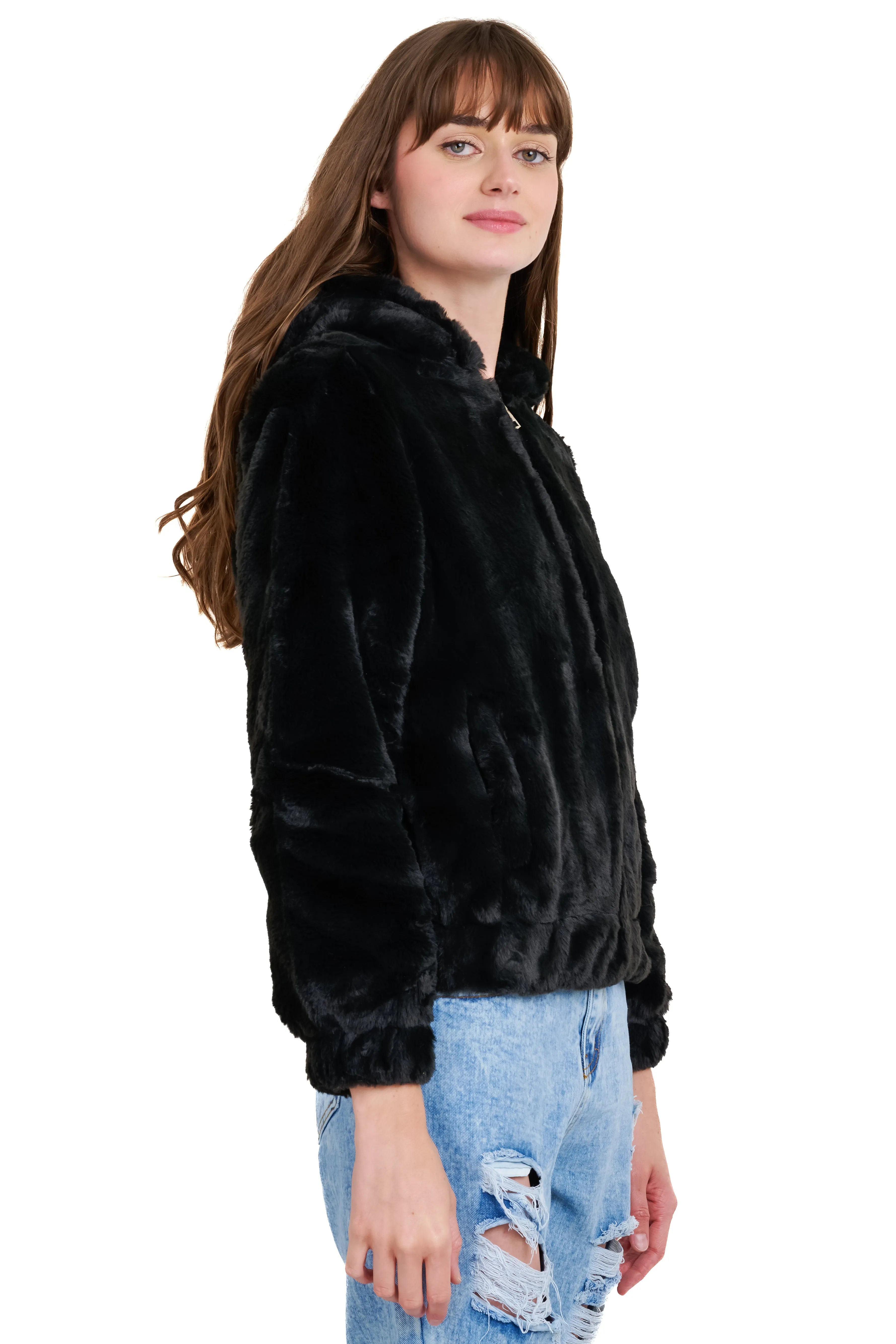 Chamarra peluche detalle cierre sold by Shasa product image thumbnail 3