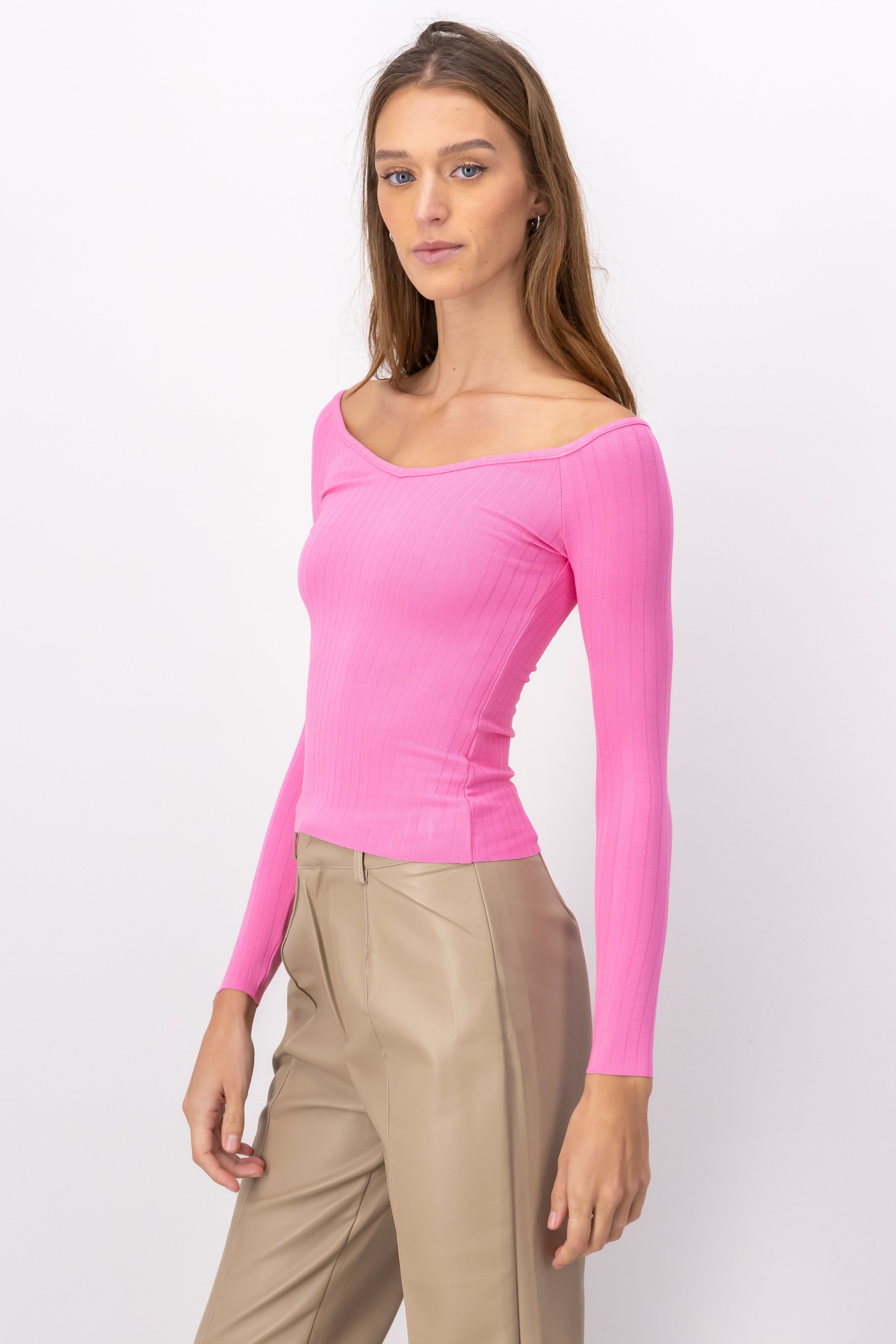 Top Manga Larga Cuello V sold by Shasa product image thumbnail 3