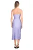 Vestido maxi cruzado tirantes brillos sold by Shasa