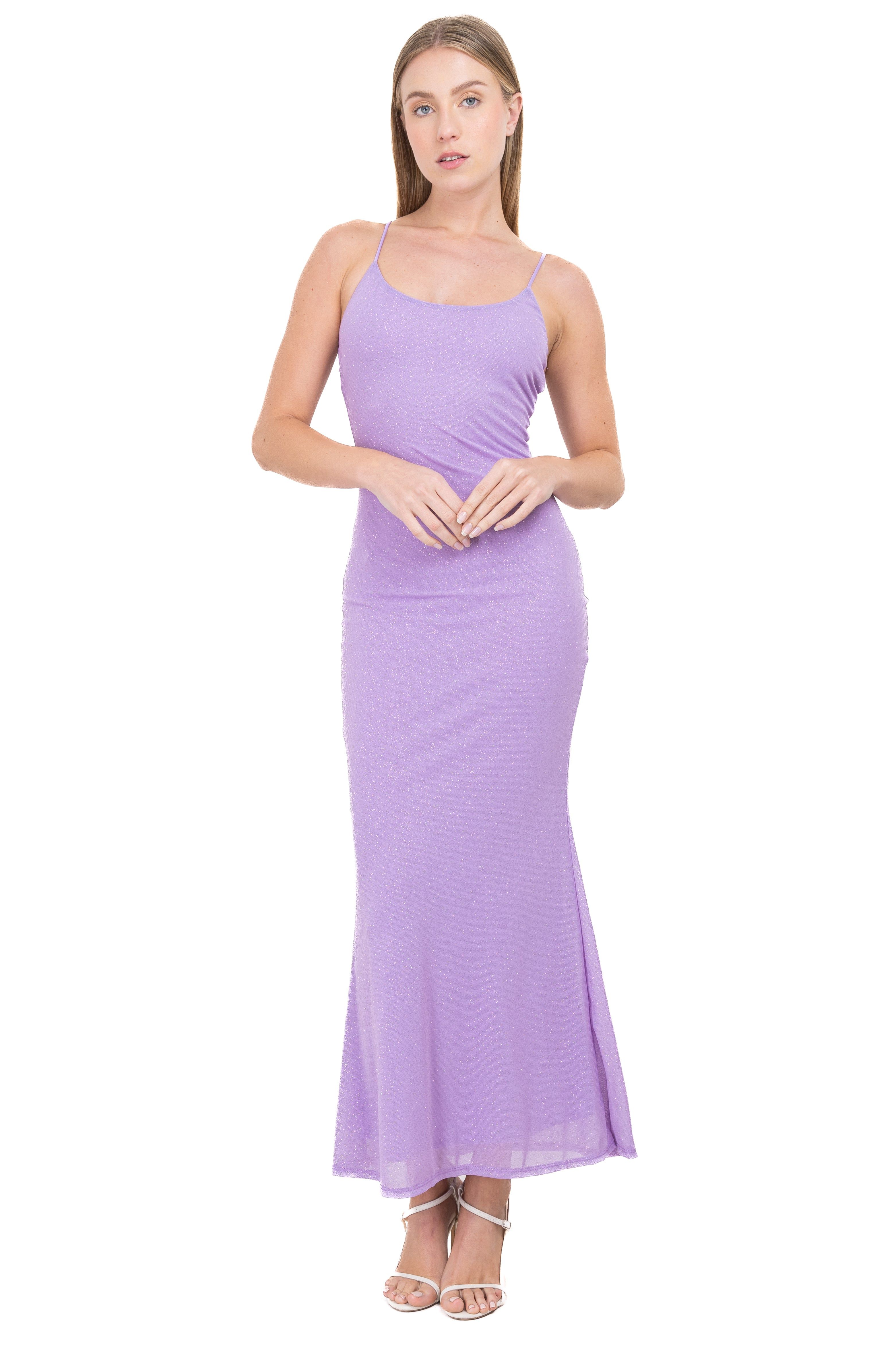 Vestido maxi de mesh con brillos sold by Shasa product image thumbnail 2