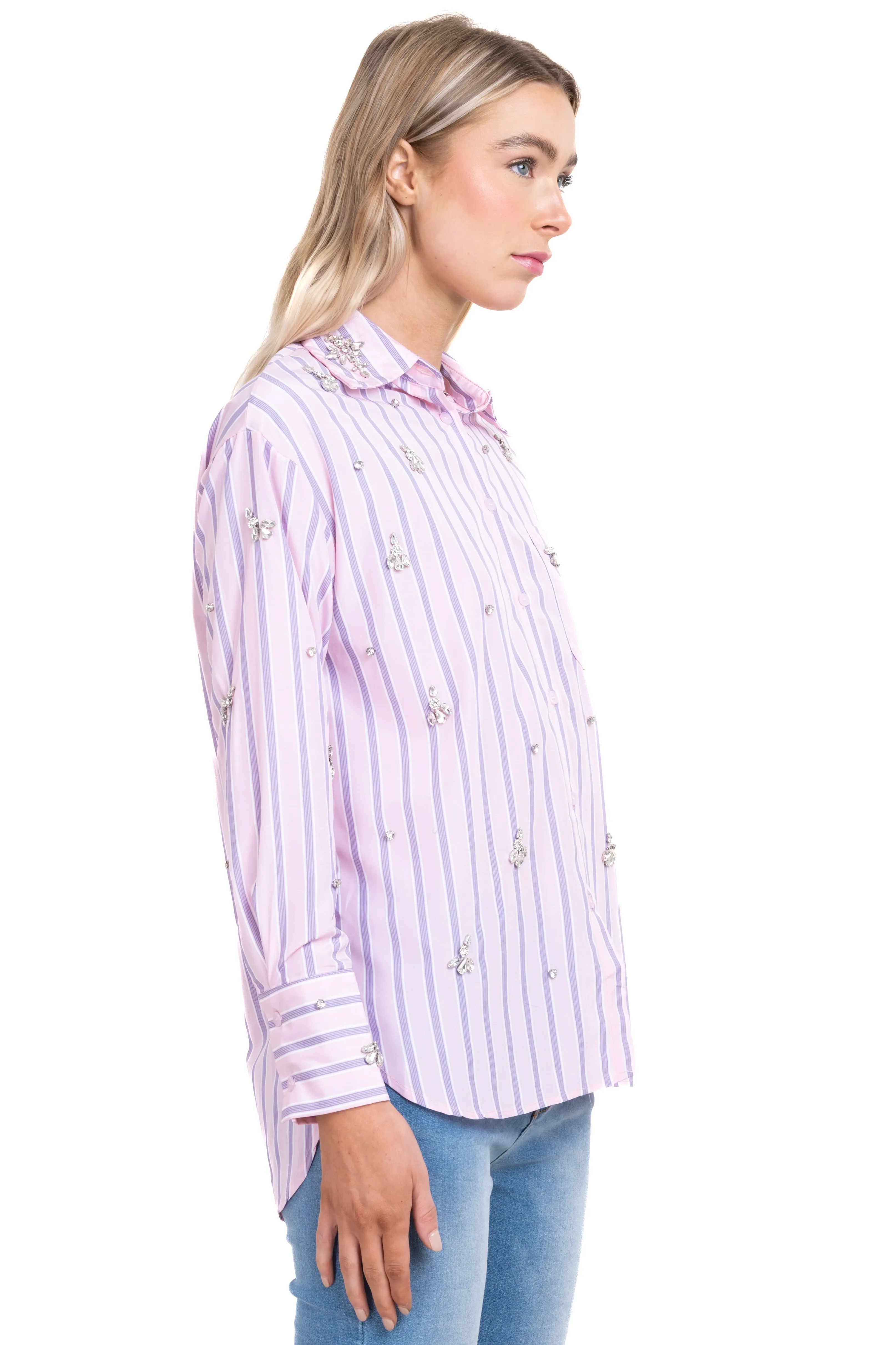 Camisa over rayas sold by Shasa product image thumbnail 3