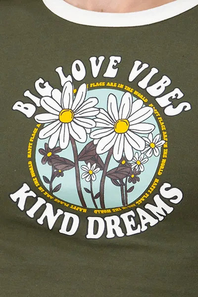 Playera Crop Frase Flores sold by Shasa product image thumbnail 5