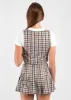 Top chaleco botones cuadros sold by Shasa