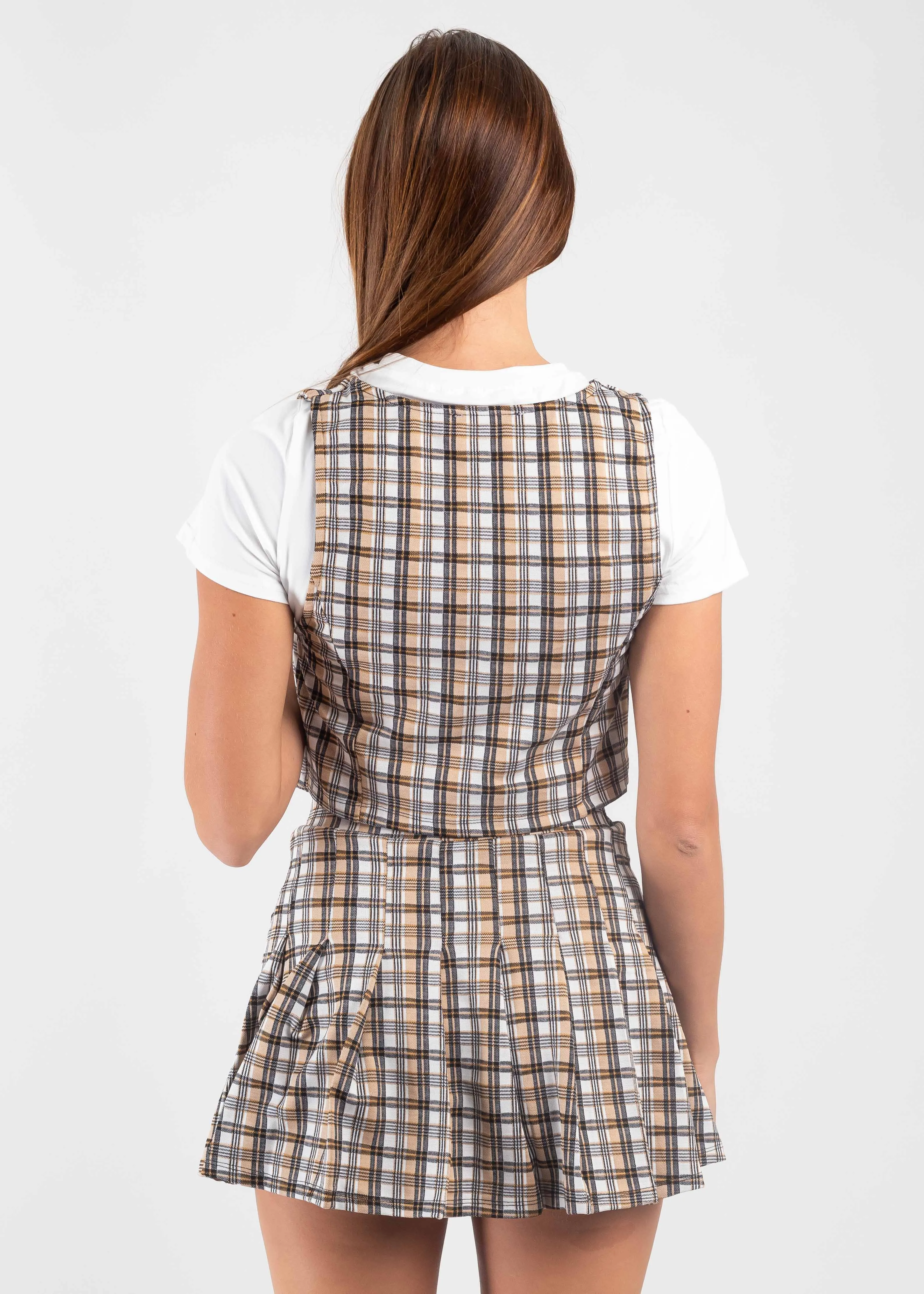 Top chaleco botones cuadros sold by Shasa product image thumbnail 4