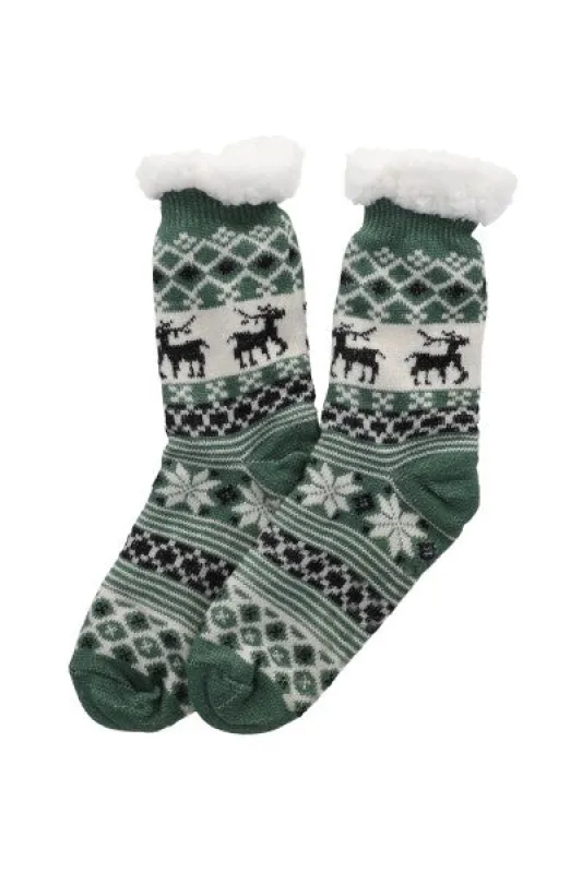 Pantucalcetas diseño navideño sold by Shasa