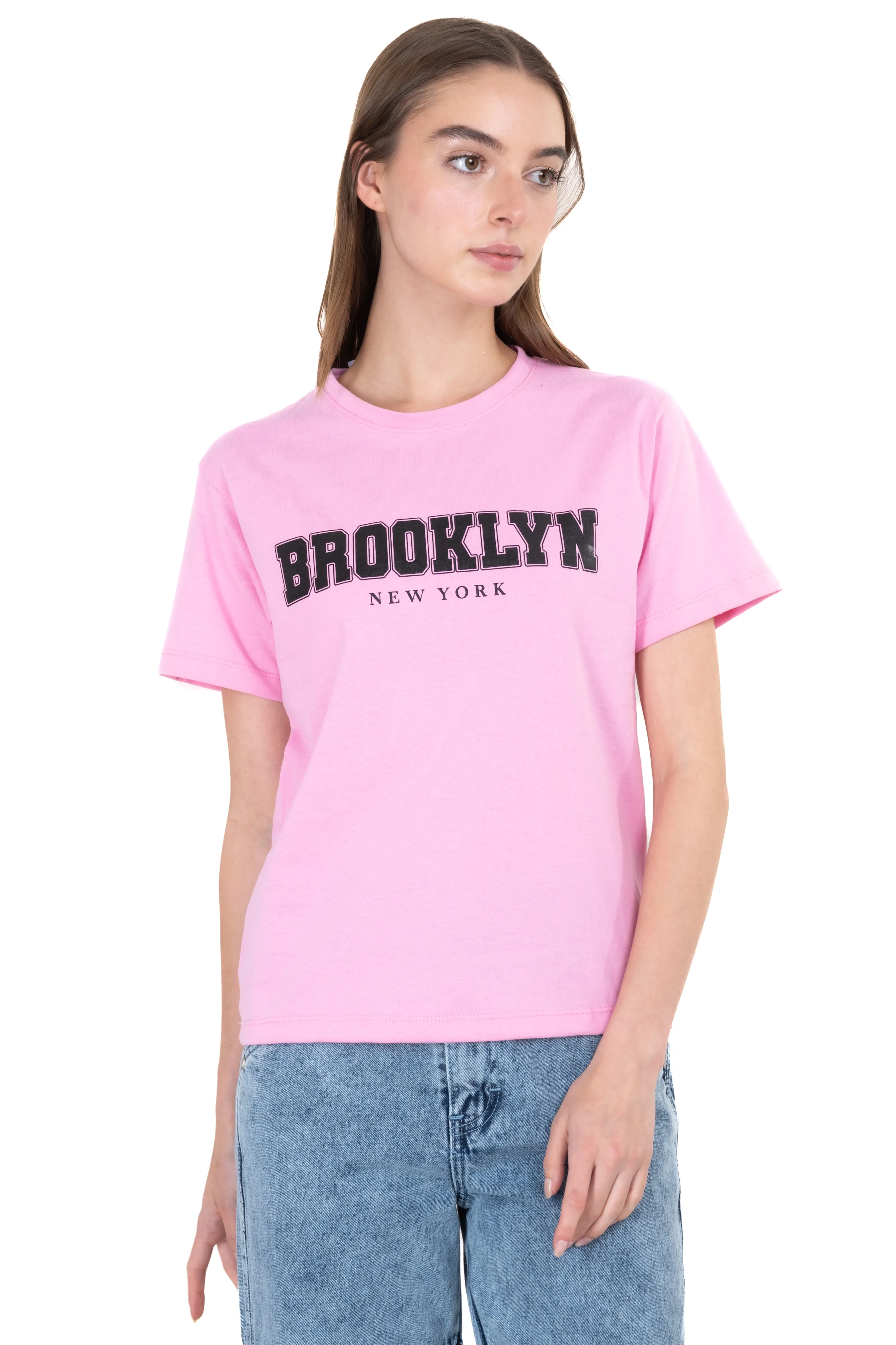Playera cuello redondo Brooklyn sold by Shasa