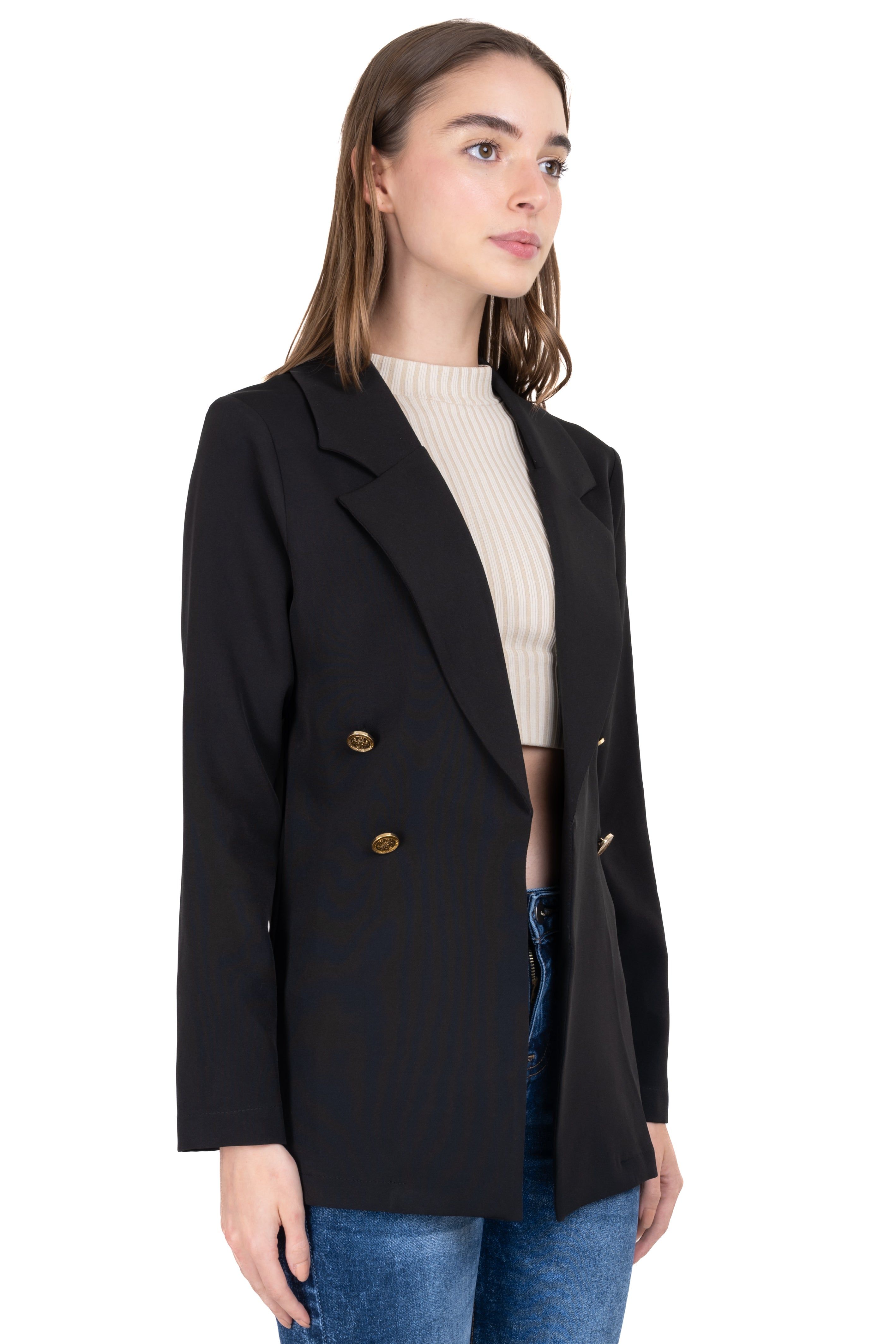 Saco oversize botones decorativos sold by Shasa product image thumbnail 3