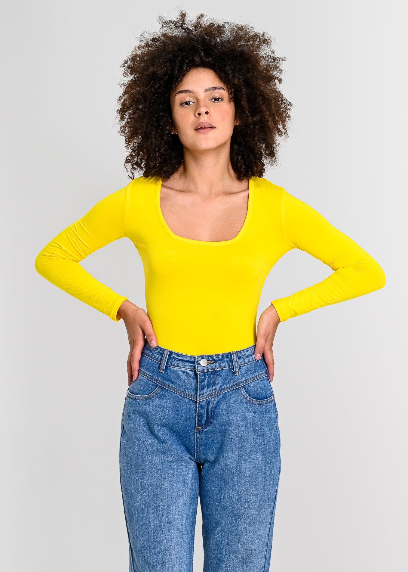 Bodysuit liso escote sold by Shasa product image thumbnail 3