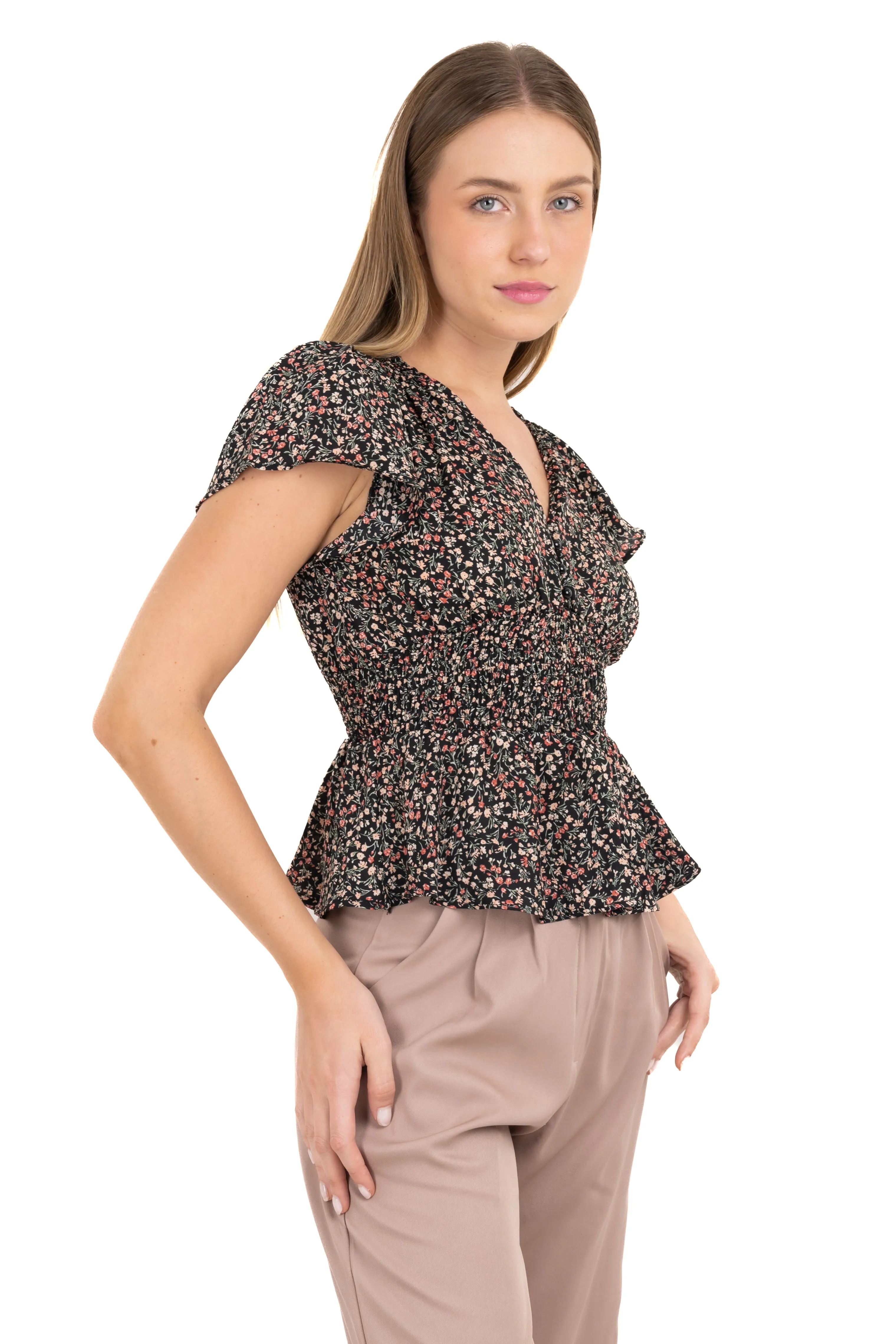 Blusa olanes botones flores sold by Shasa product image thumbnail 3