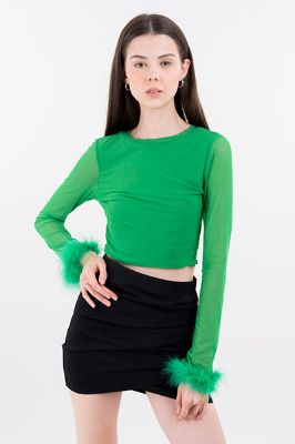 Top mesh plumas sold by Shasa