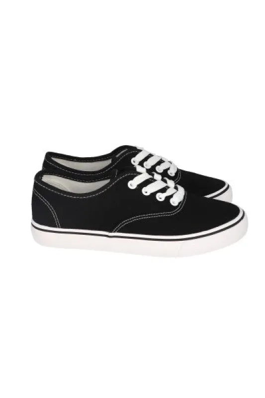 Tenis canvas lisos agujetas sold by Shasa