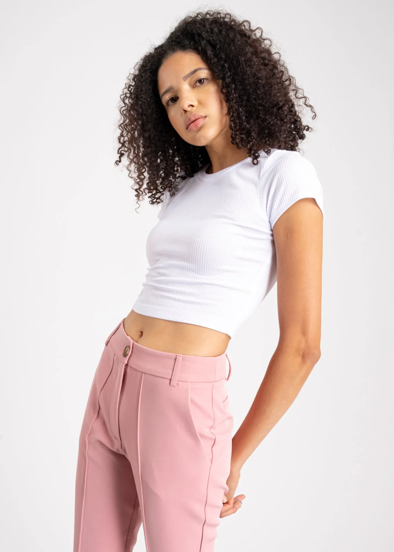 Top manga corta acanalado sold by Shasa product image thumbnail 2