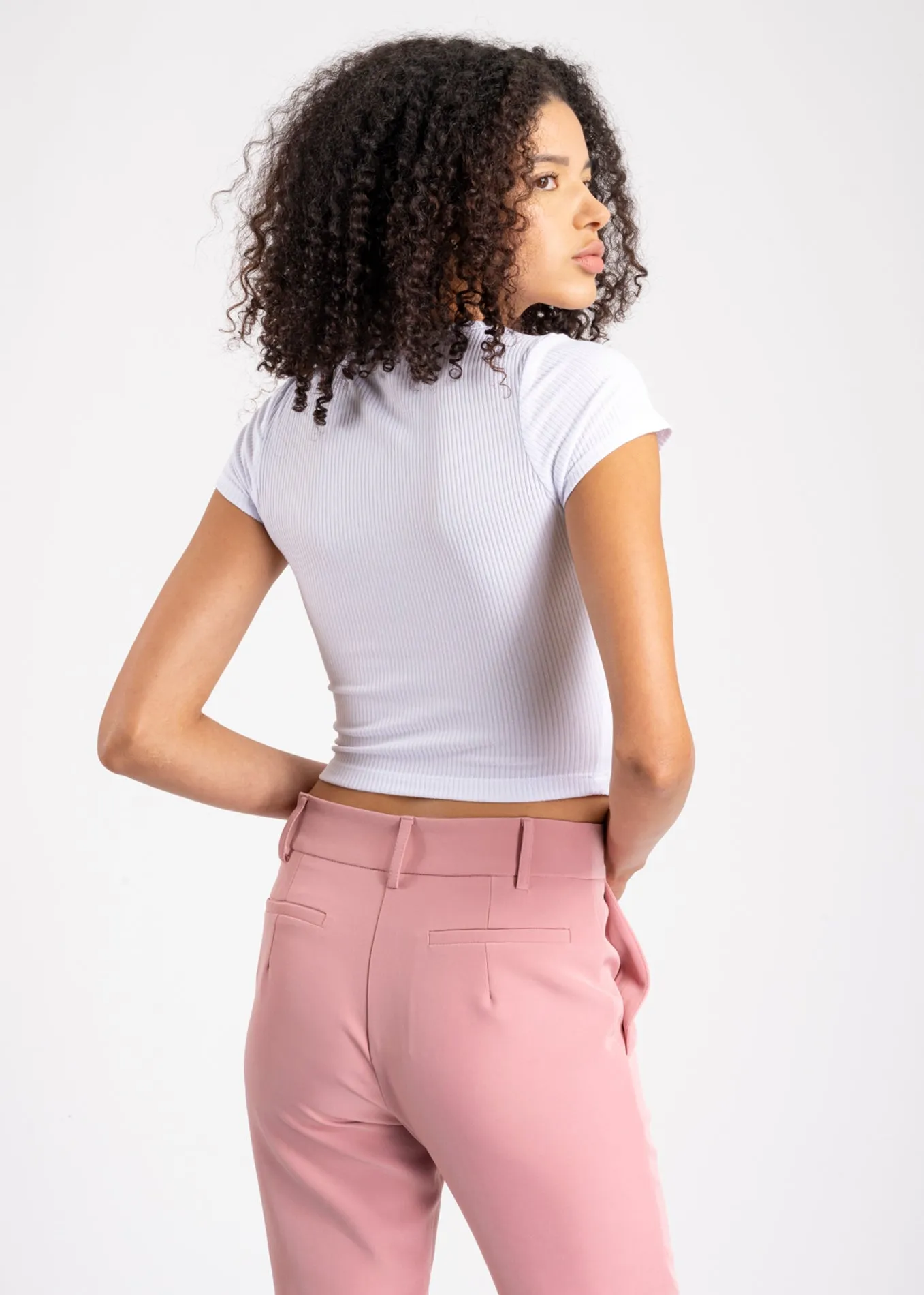 Top manga corta acanalado sold by Shasa product image thumbnail 5