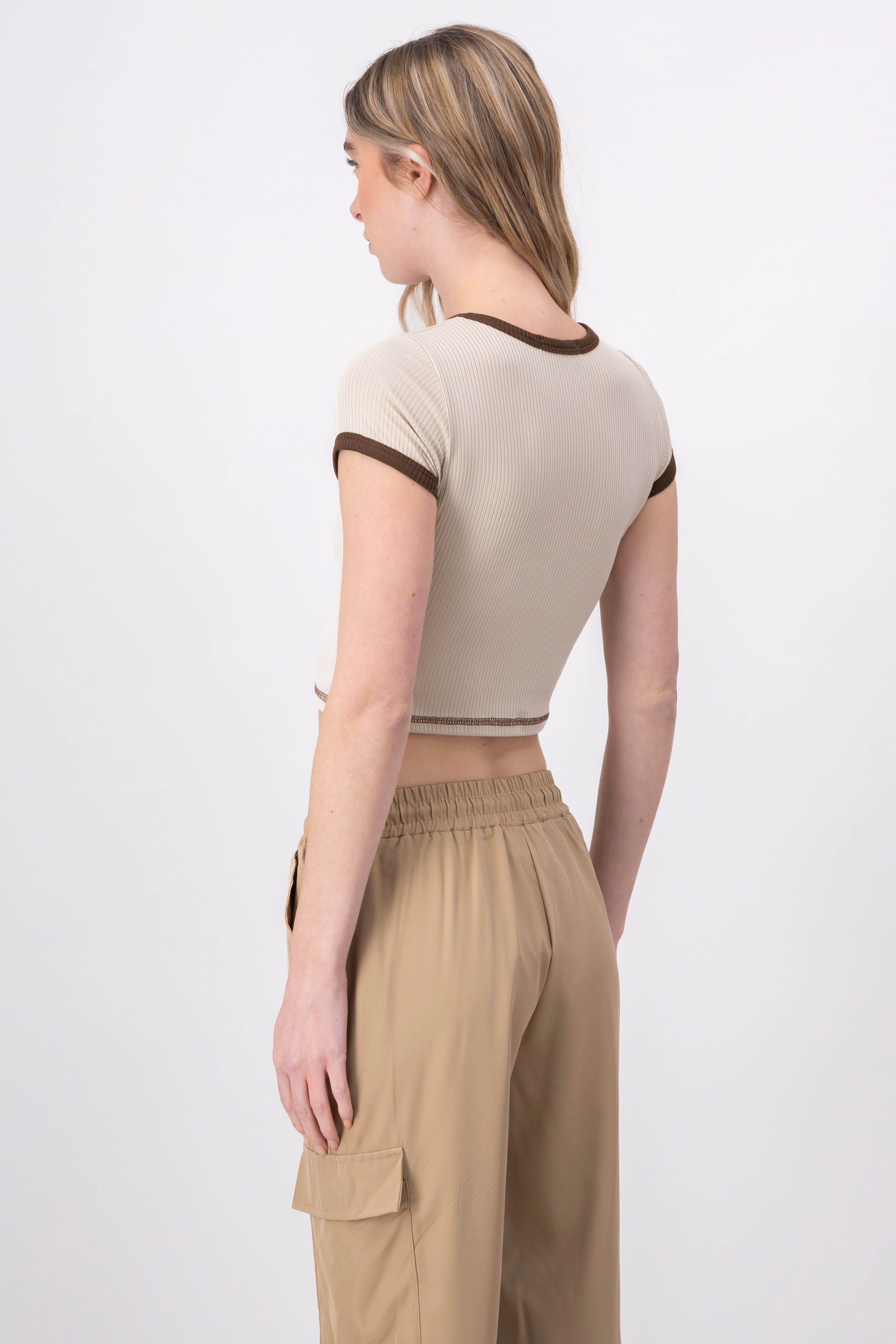 Top Manga Corta Estampado Sol sold by Shasa product image thumbnail 4