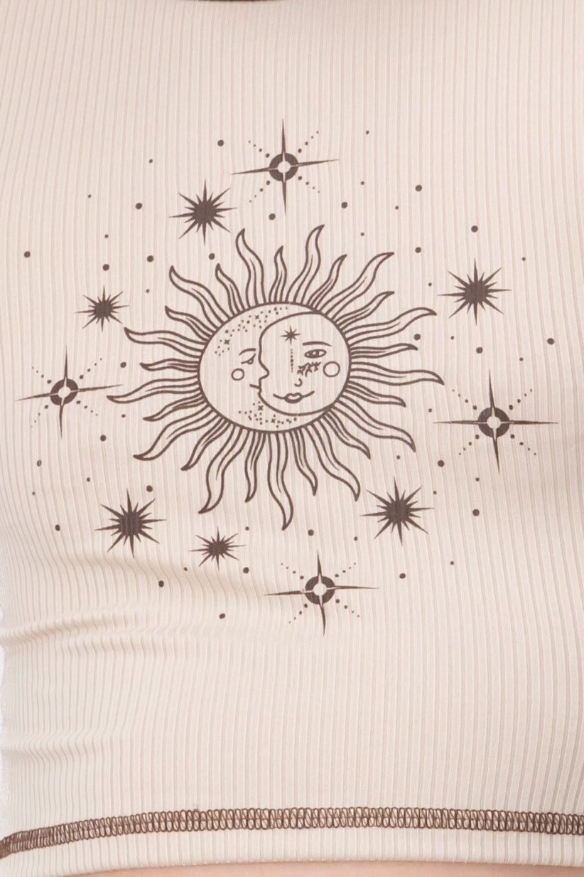 Top Manga Corta Estampado Sol sold by Shasa product image thumbnail 5